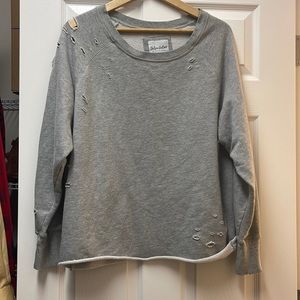 Lily and Lottie Distressed Sweatshirt